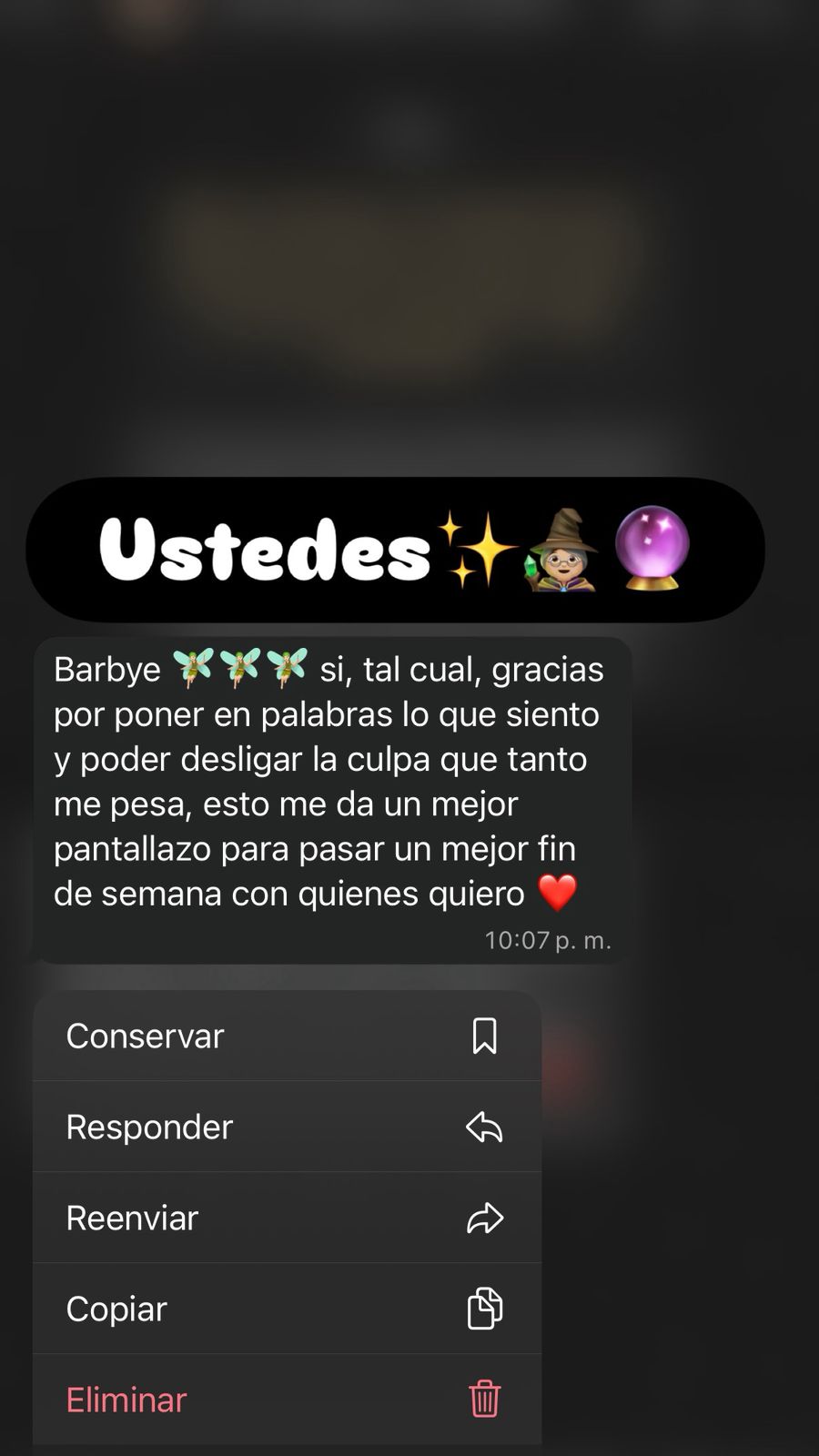 Testimonio