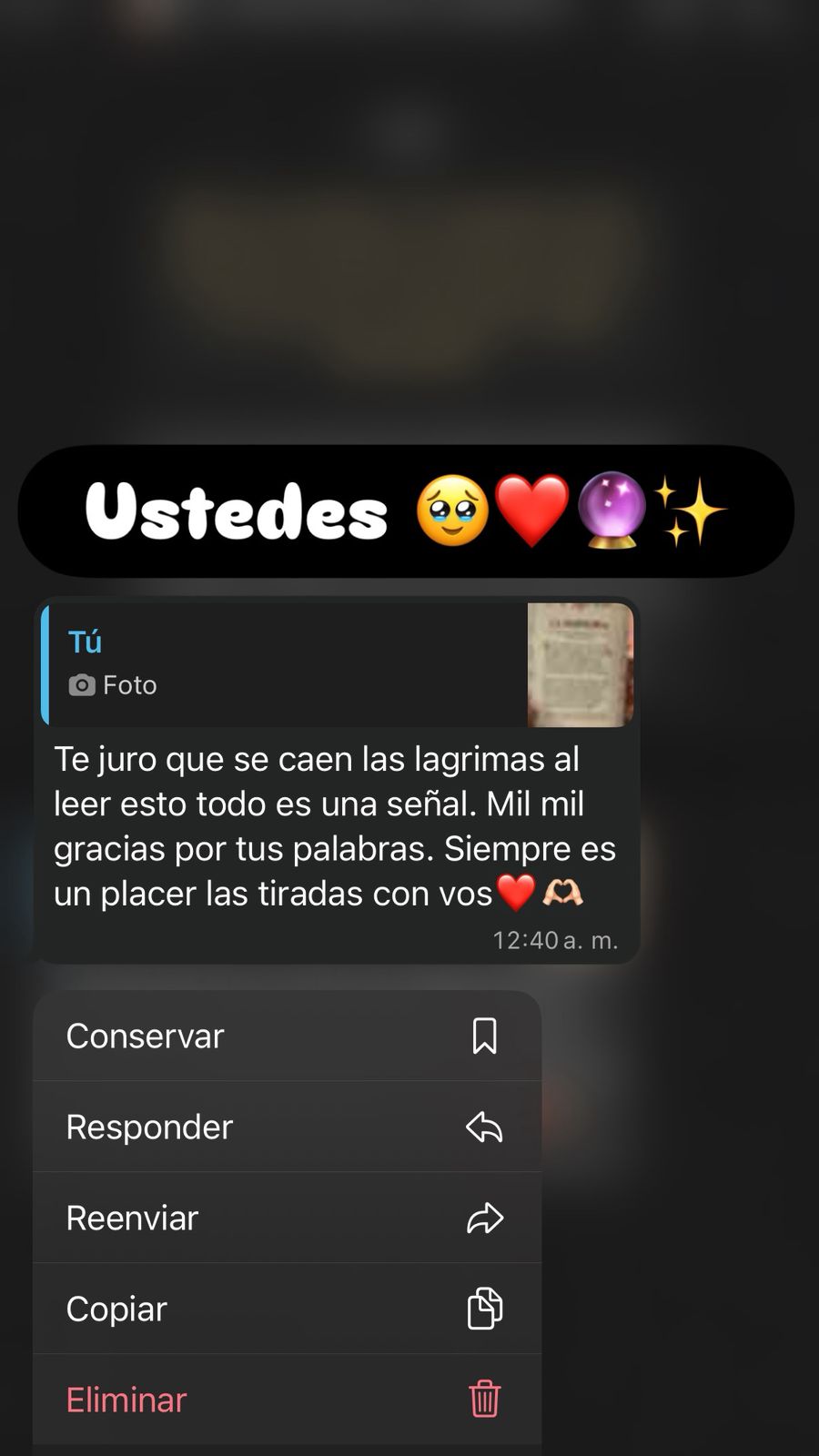 Testimonio